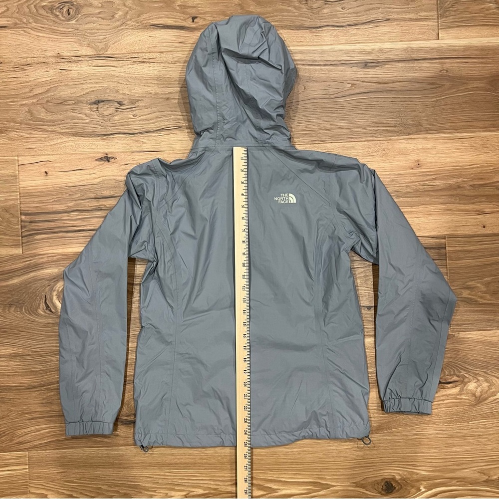 North Face Rain Jacket Hyvent Women Small Gray - Picture 9 of 9